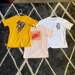 Nike boys T-Shirts: Three pack